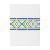 Electric Sky Weaver 招待状ベリーバンド (裏面例)