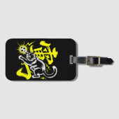 Electric Thunder Cat Soccer For Travelers & Anime  ラゲッジタグ (正面横)
