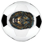 Electric Thunder Lion Soccer Ball サッカーボール (回転)