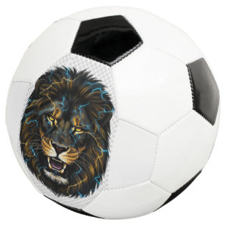 Electric Thunder Lion Soccer Ball サッカーボール