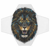 Electric Thunder Lion Soccer Ball サッカーボール (フラット)