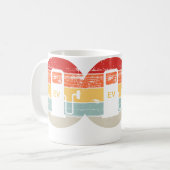 Electric Vehicle Charging Station Sunset Electric  コーヒーマグカップ (正面左)