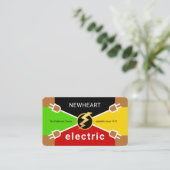 Electric Wire Colors Plug Connection 名刺 (スタンド正面)