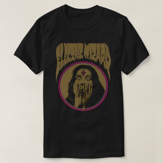 ELECTRIC WIZARD Essential Tシャツギフト男性へ, wo Tシャツ (デザイン正面)