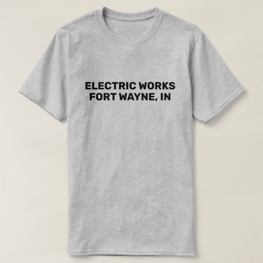 Electric Works™ Tシャツ (デザイン正面)