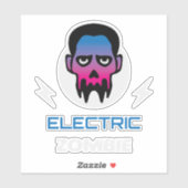 Electric Zombie Neon シール (シート)
