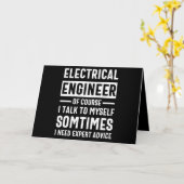 Electrical engineer カード (黄色い花)