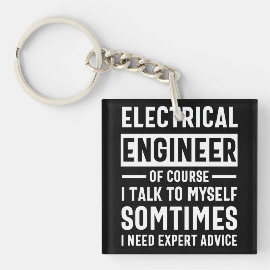 Electrical engineer キーホルダー (正面)