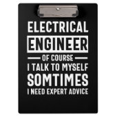 Electrical engineer クリップボード (正面)