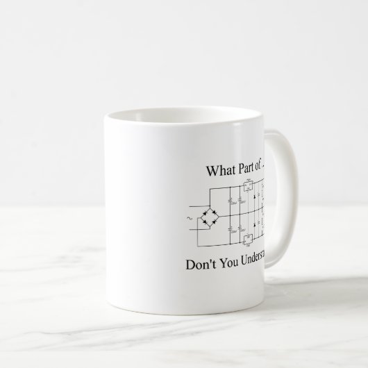 Electrical Engineer Funny Engineering Sarcasm コーヒーマグカップ (正面右)