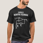 Electrical Engineer Op Amp Negative Feedback Class Tシャツ (正面)