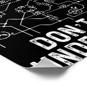 Electrical Engineering Electrical Engineer Men ポスター (角)