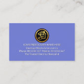 Electrical Lightning Charging Home Wiring Circuit 名刺 (裏面)