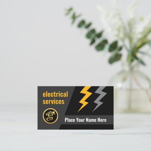 Electrical Lightning Powers Your Name 名刺 (スタンド正面)