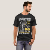 electrical lineman's wife lineman spouse  Quote Tシャツ (正面フル)