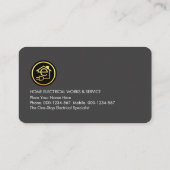 Electrical Power Plug Supply Line 名刺 (裏面)