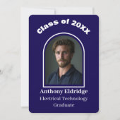 Electrical Technology Graduation 案内状 (正面)