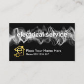 Electrical Wave Lightning Charge 名刺 (正面)