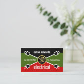Electrical Wiring Colors Power Plug 名刺 (スタンド正面)