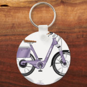 ElectricBicycleVectorDetailed キーホルダー (正面)