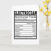 Electrician カード (黄色い花)