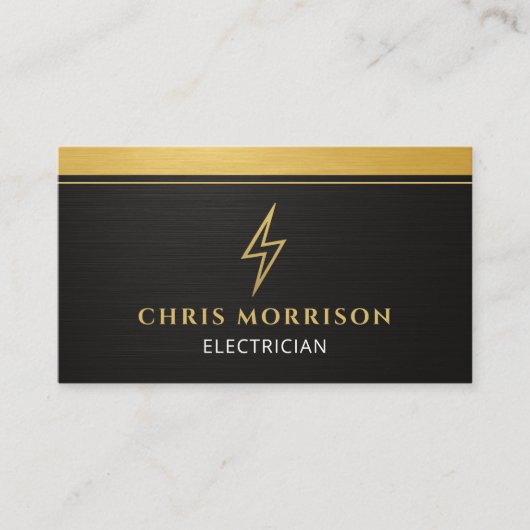 Electrician 名刺 (正面)
