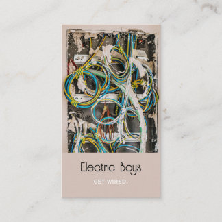 Electrician Business Card 名刺