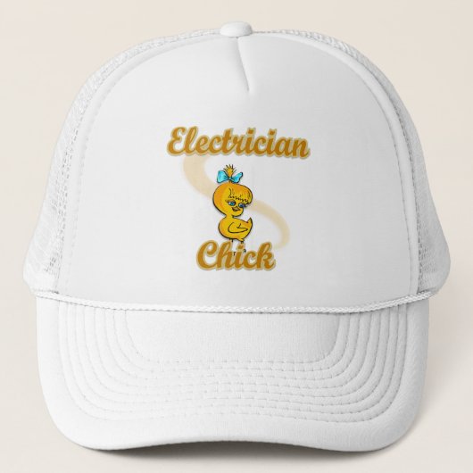 Electrician Chick キャップ (正面)