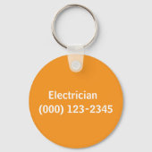 electrician  editable キーホルダー (裏面)