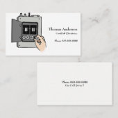 Electrician Electric Companyの名刺 名刺 (正面/裏面)