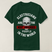 Electrician Electrical Repairman Electronics Techn Tシャツ (デザイン正面)