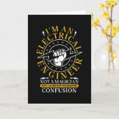 Electrician Gift カード (黄色い花)