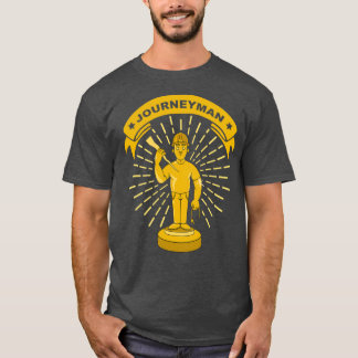 Electrician Journeyman exam gift Golden Trophy  Tシャツ