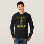 Electrician Mom Like A Regualr Mom But Cooler Prem Tシャツ (正面フル)