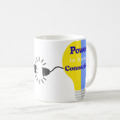 Electrician Mug – Power In Every Connection  コーヒーマグカップ (正面右)
