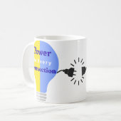 Electrician Mug – Power In Every Connection  コーヒーマグカップ (正面左)