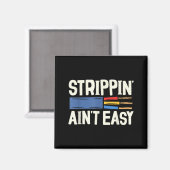 Electrician N Ain't Easy Dad Grandpa Papa Fathers  マグネット (正面/裏面)