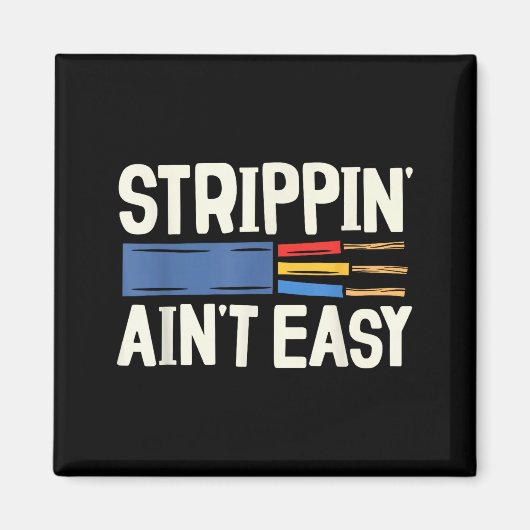 Electrician N Ain't Easy Dad Grandpa Papa Fathers  マグネット (正面)