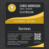 Electrician QR Code 名刺