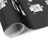 Electrician US Flag Tools for Electricians ラッピングペーパー (ロールコーナー)