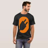 Electricians craft socket idea for Father's Day Tシャツ (正面フル)