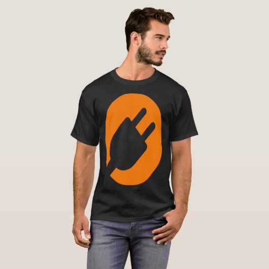 Electricians craft socket  idea for Father's Day Tシャツ (正面フル)