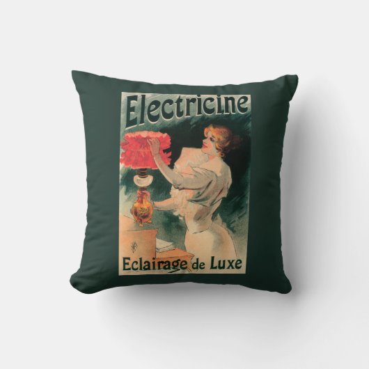 Electricine昇進のPosterFrance クッション (正面)