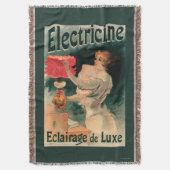 Electricine昇進のPosterFrance スローブランケット (正面縦)