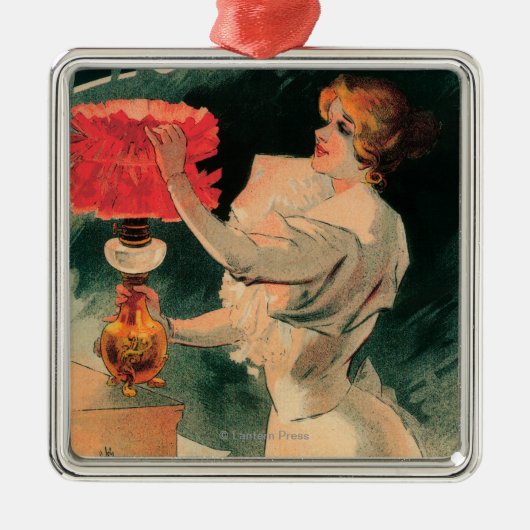 Electricine昇進のPosterFrance メタルオーナメント (正面)