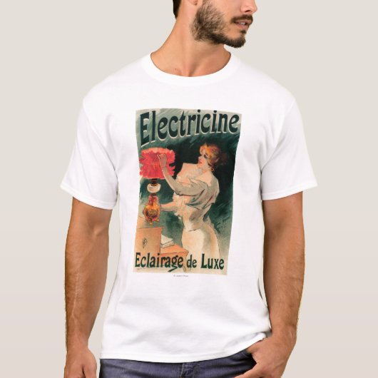 Electricine昇進のPosterFrance Tシャツ (正面)