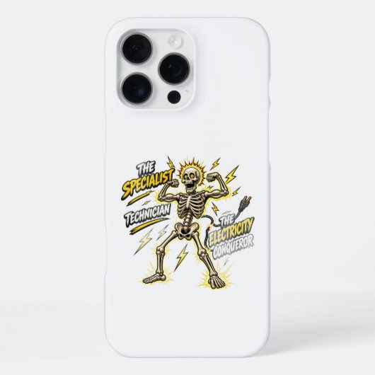 Electricity Conqueror Phone Cover iPhoneケース (裏面)