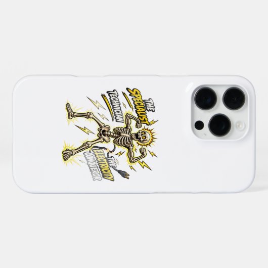 Electricity Conqueror Phone Cover iPhoneケース (裏面横)