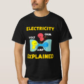 Electricity Explained Tシャツ (正面)