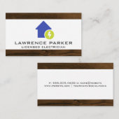 Electricity Homeロゴアイコン 名刺 (正面/裏面)